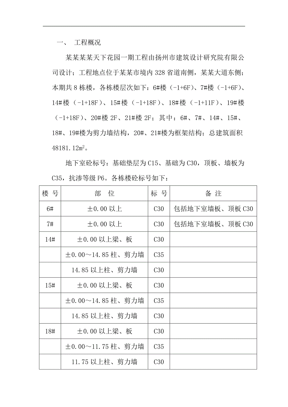 某住宅楼混凝土工程施工方案.doc_第3页