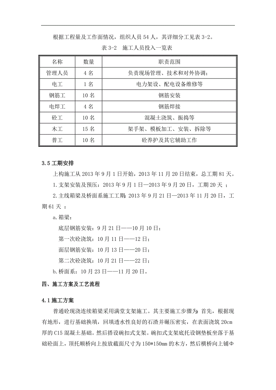 某互通2号桥现浇连续箱梁施工方案.doc_第3页