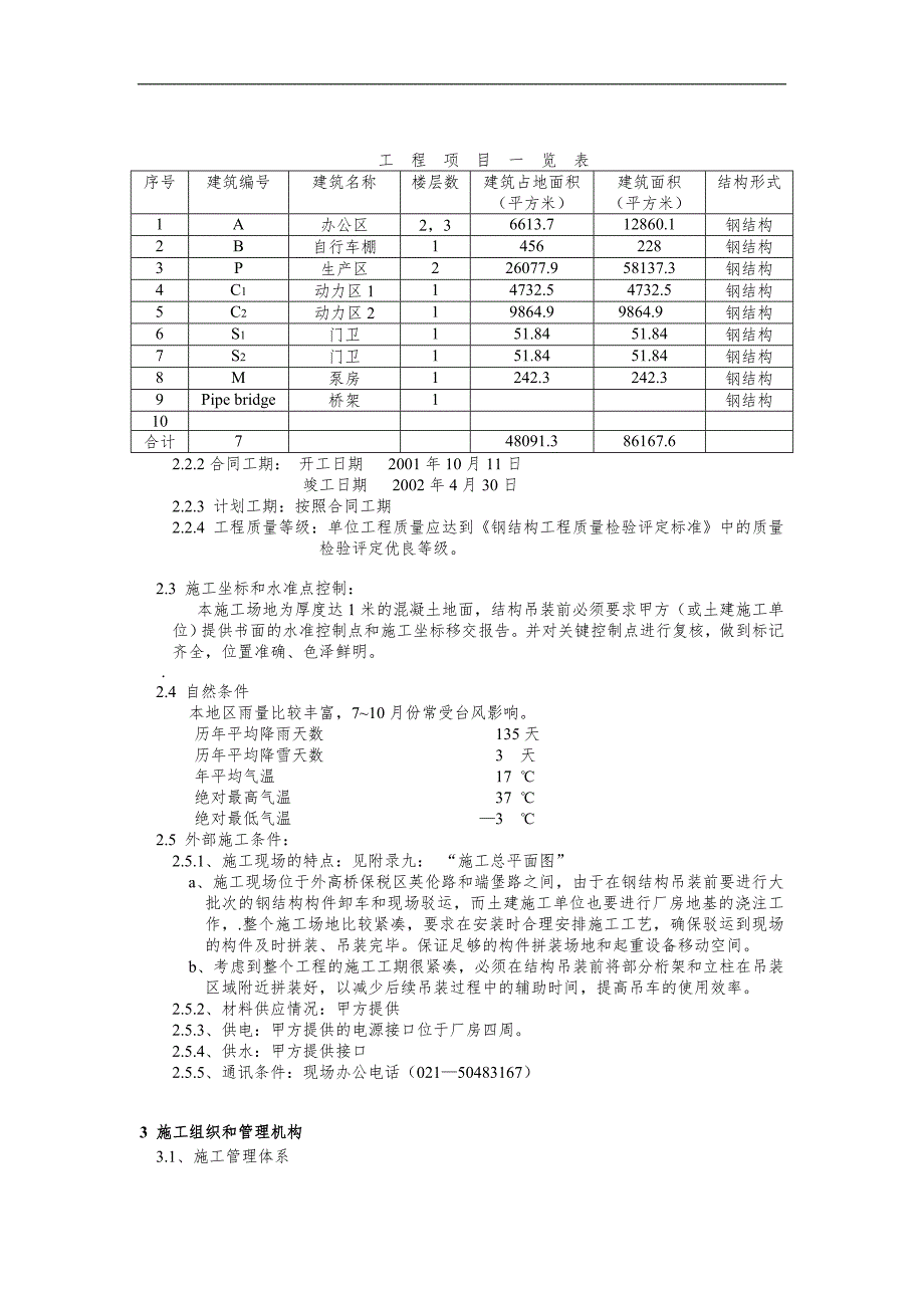 某厂房钢结构安装工程施工进度计划(案例).doc_第3页