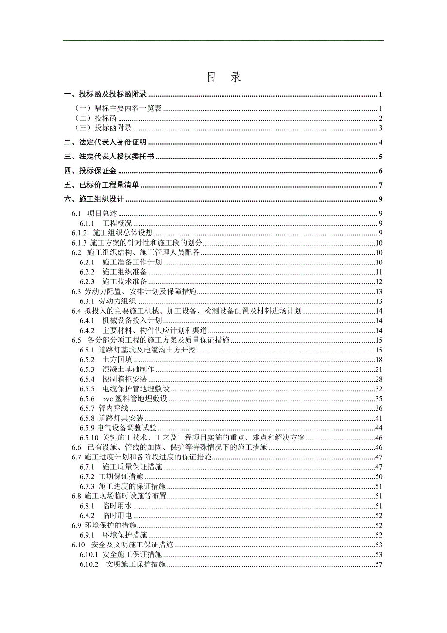 某城区路灯采购及安装工程施工招标投标文件.doc_第2页