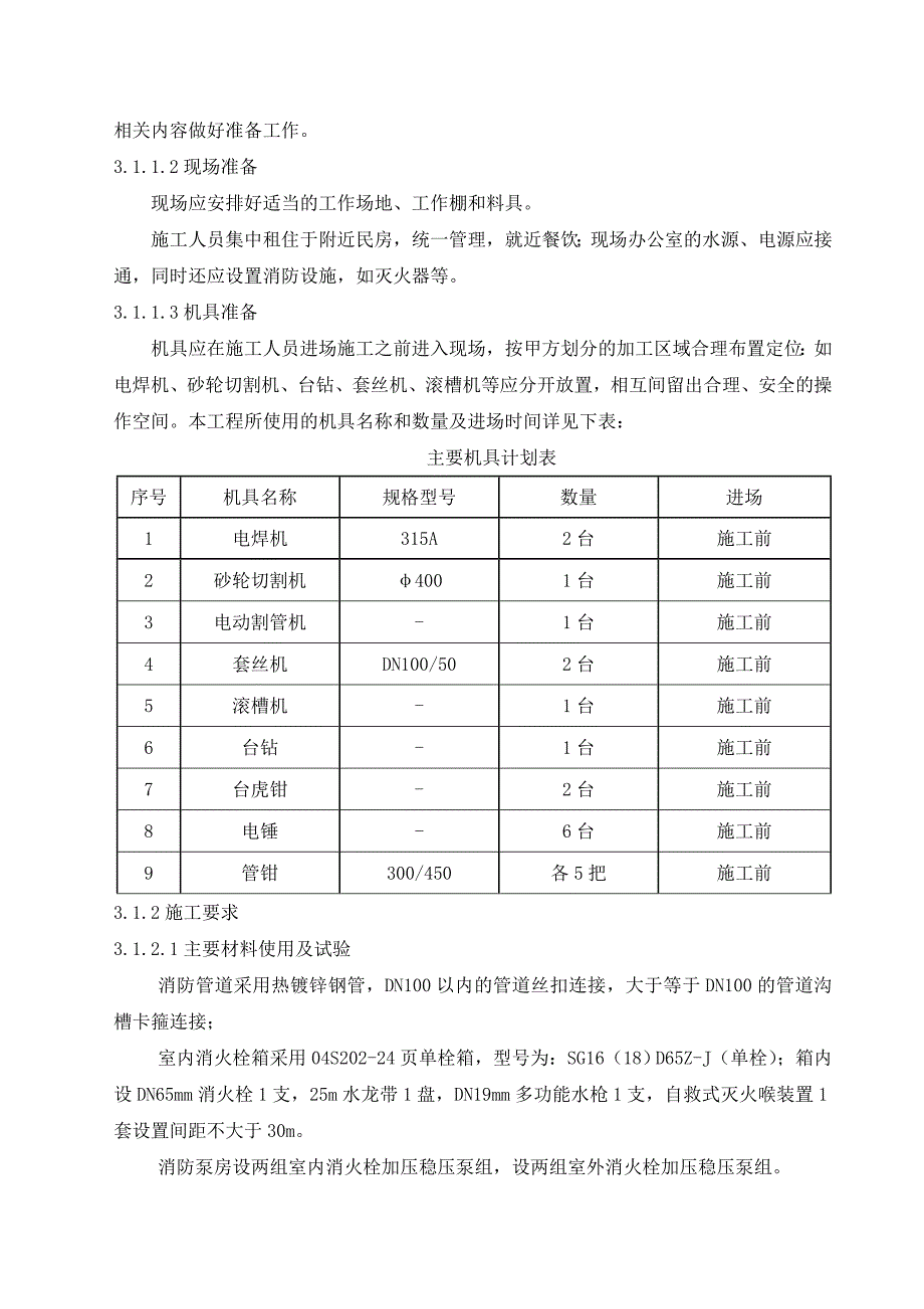 某地铁站消防给水工程施工方案.doc_第3页