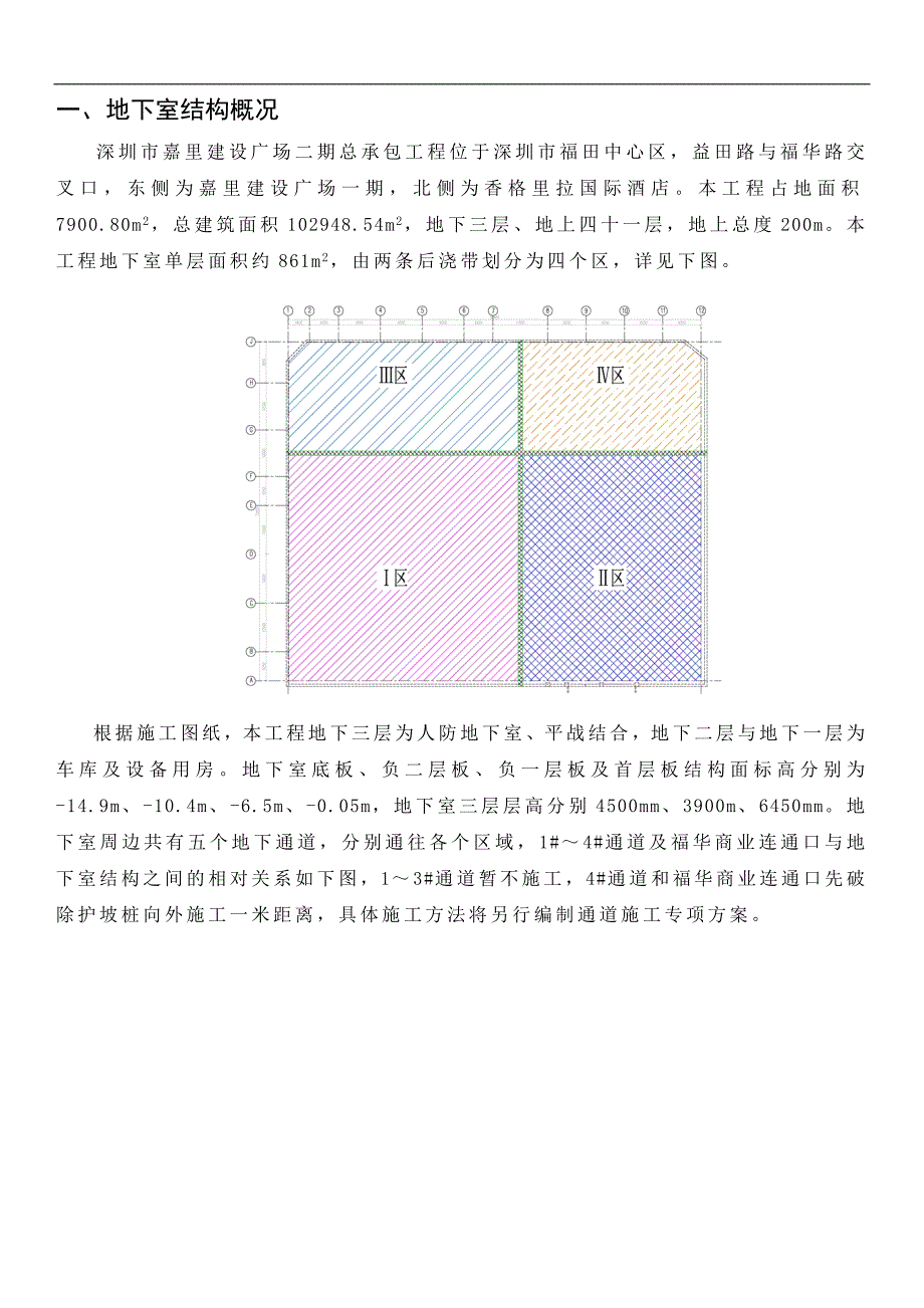 某广场二期地下室结构工程施工方案.doc_第1页