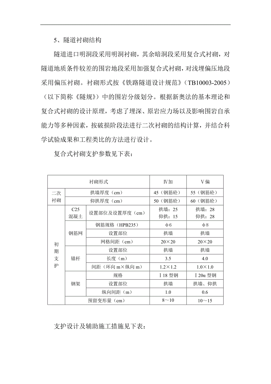 某新建客运专线铁路外接明洞双线隧道道施工组织设计.doc_第3页