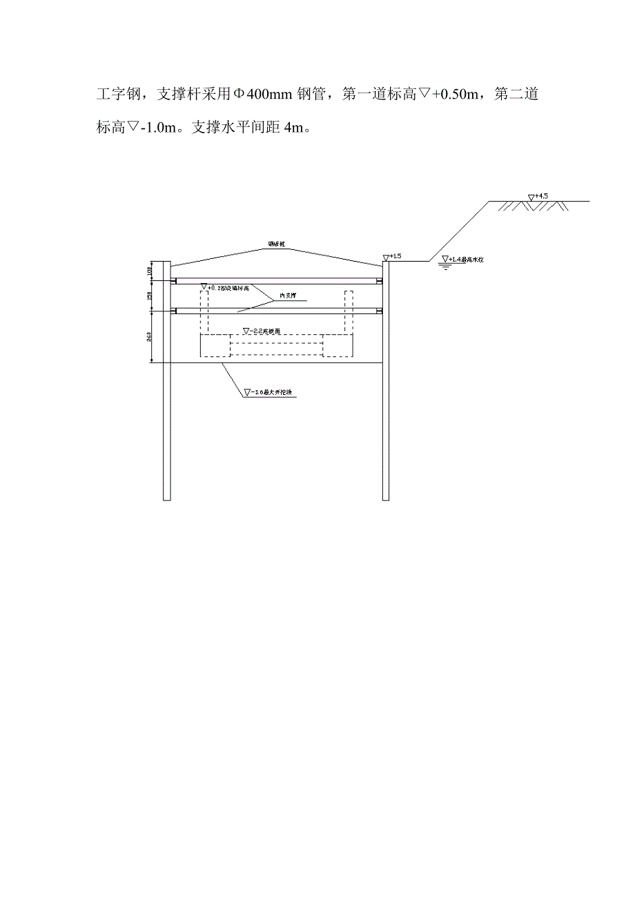 码头钢板桩围堰施工方案.doc_第2页