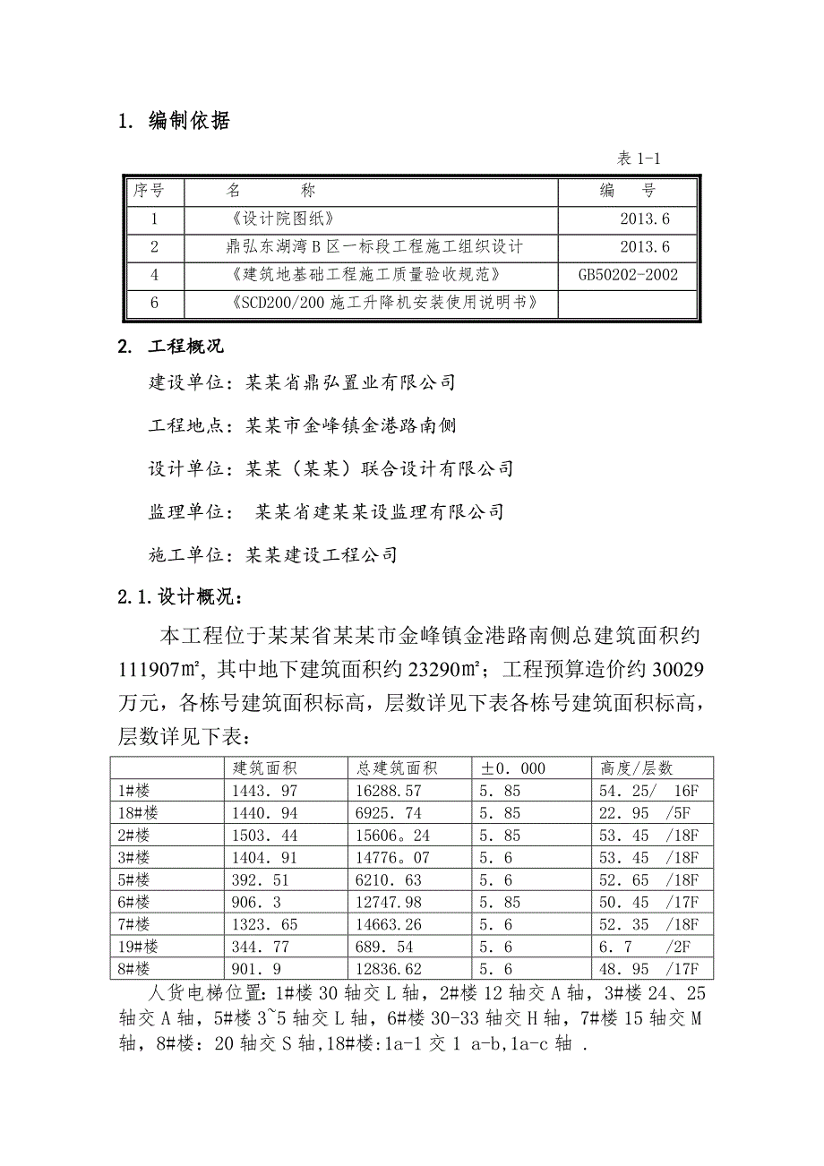 楼房工程人货电梯基础施工方案.doc_第2页