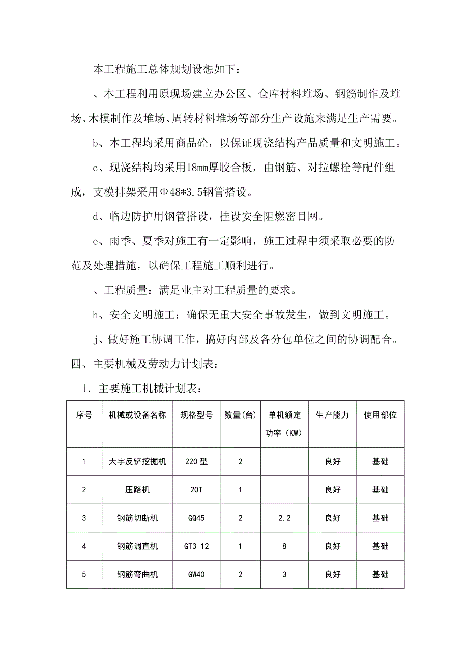 泥浆泵基础工程设备基础施工方案.doc_第3页