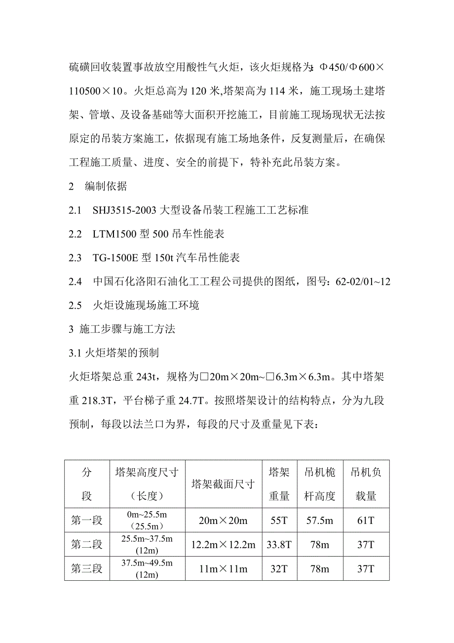 炼油火炬手动点火系统改造高空作业施工方案.doc_第3页