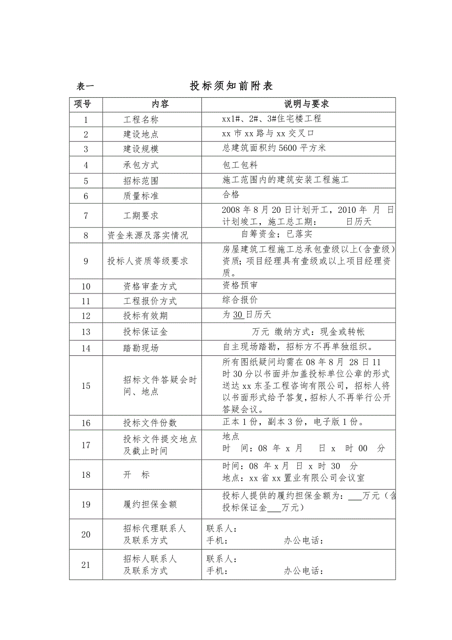 某高层住宅楼施工招标文件.doc_第3页