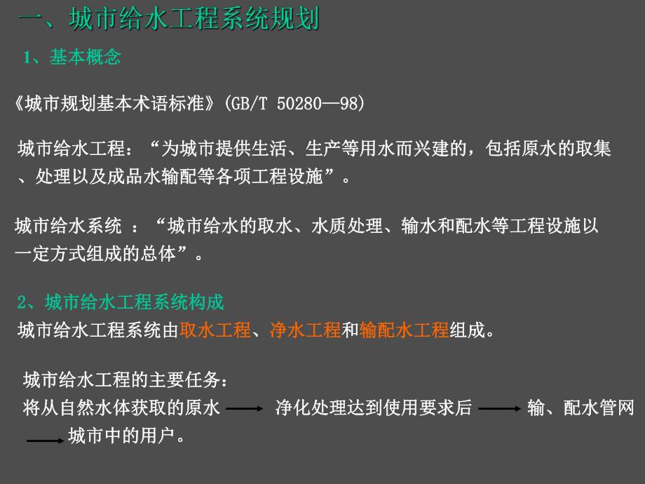 城市工程系统规划城市给排水工程规划教学PPT.ppt_第2页