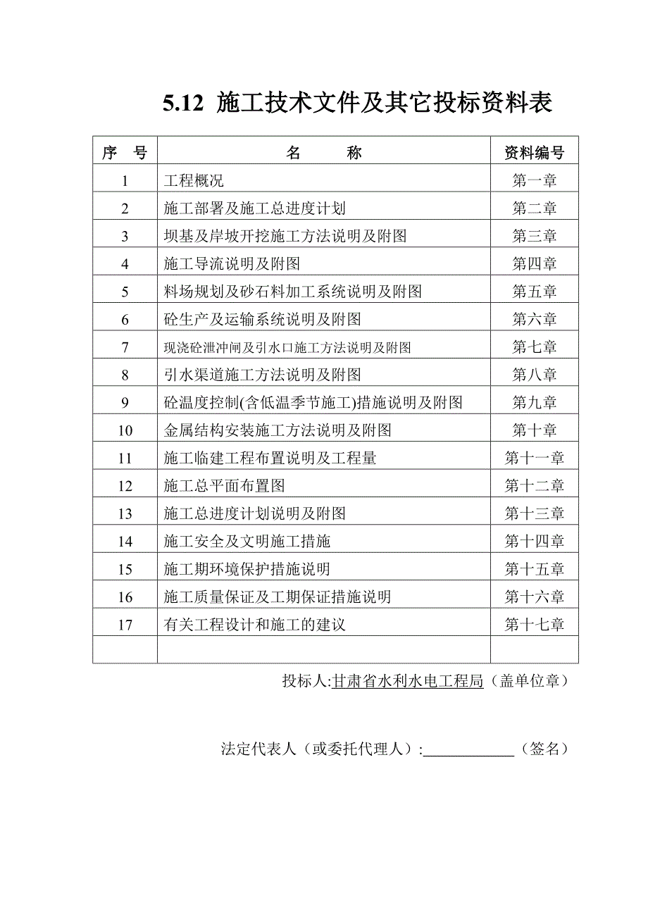 龙山沟沟水电站施工组织设计.doc_第1页