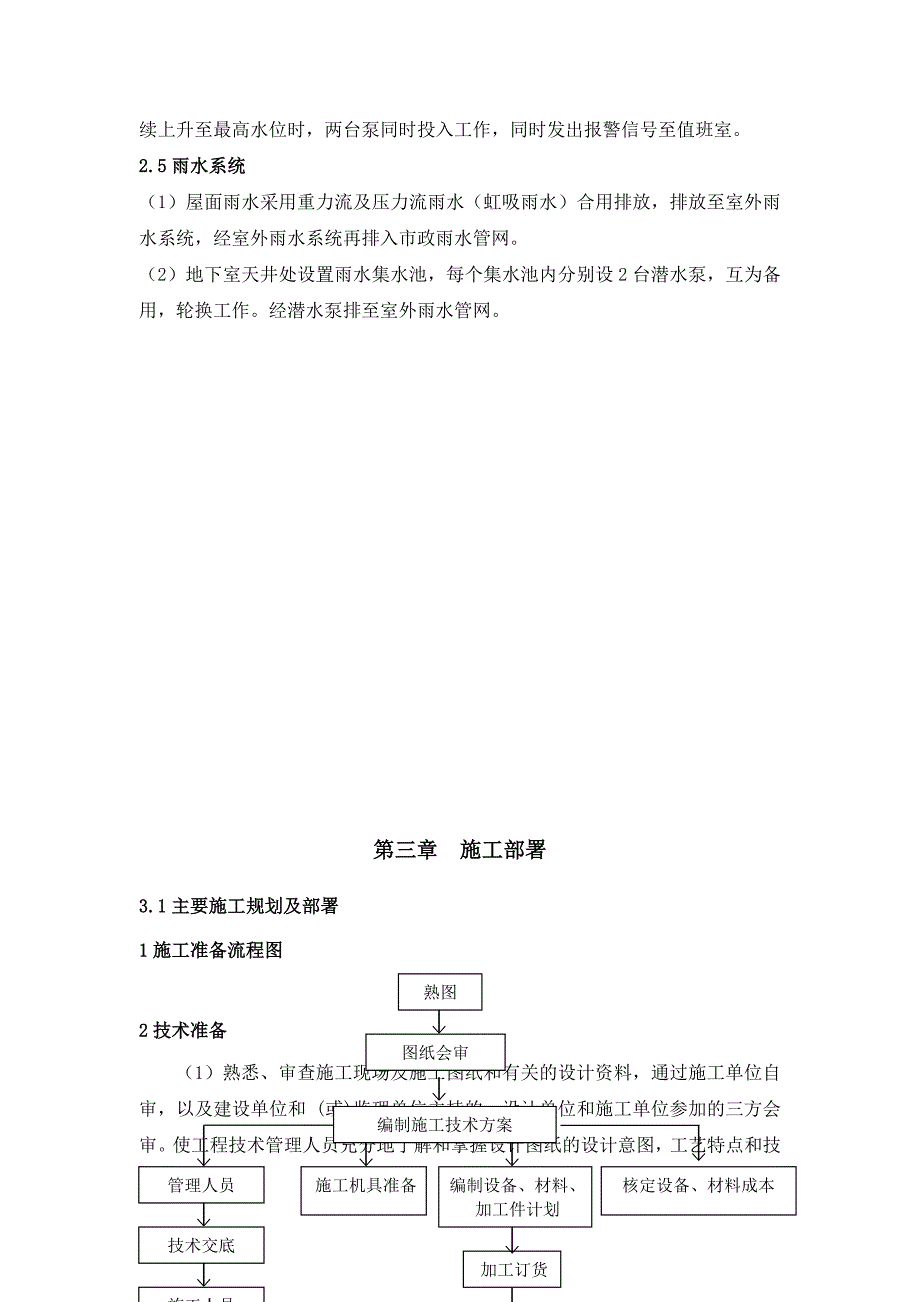 辽宁框架科技馆给排水专业施工方案(多图表).doc_第3页