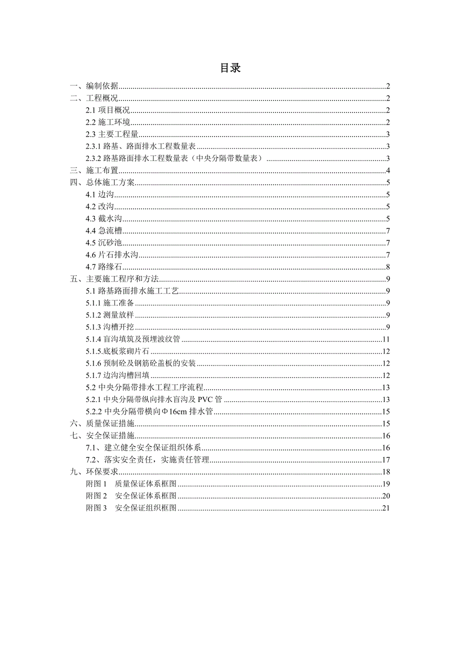 路基路面排水工程施工专项方案#四川.doc_第1页