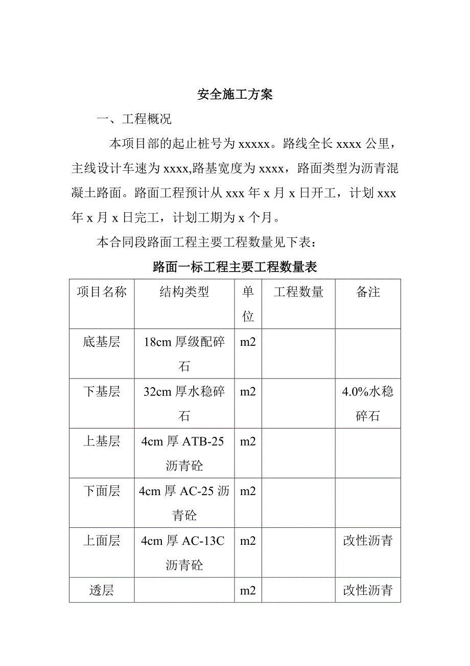 路面施工安全管理方案.doc_第2页