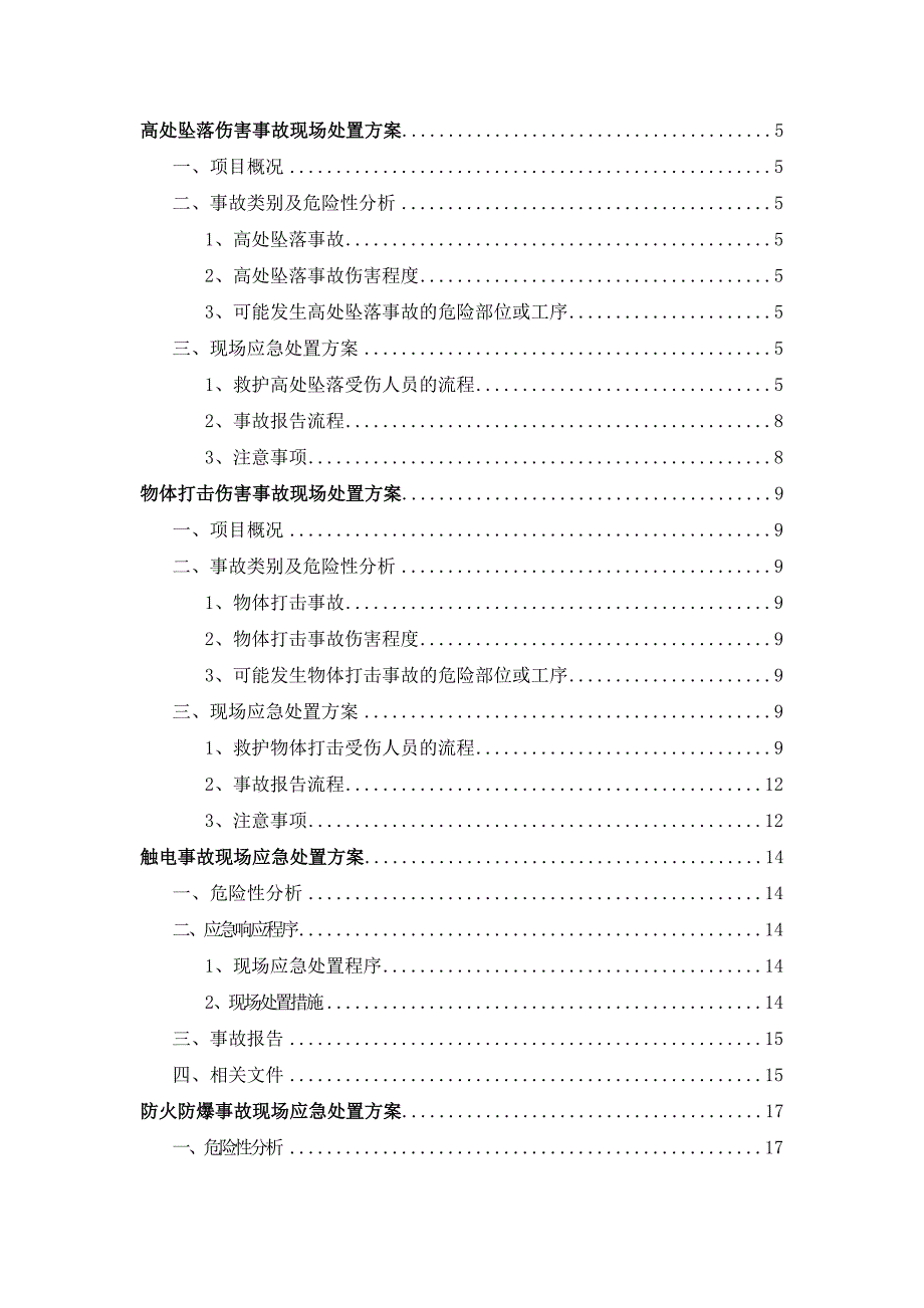 广东某高速公路引桥及联通段施工现场处置方案.doc_第3页