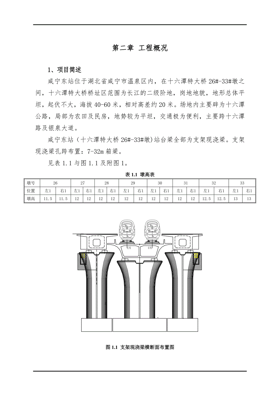 新建武汉至咸宁铁路某标段站台梁支架现浇施工方案.doc_第3页