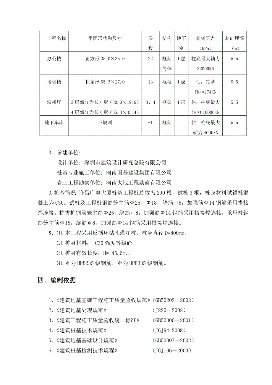 河南某高层框架结构办公楼桩基工程泥浆护壁循环钻孔灌注桩施工组织设计.doc_第2页