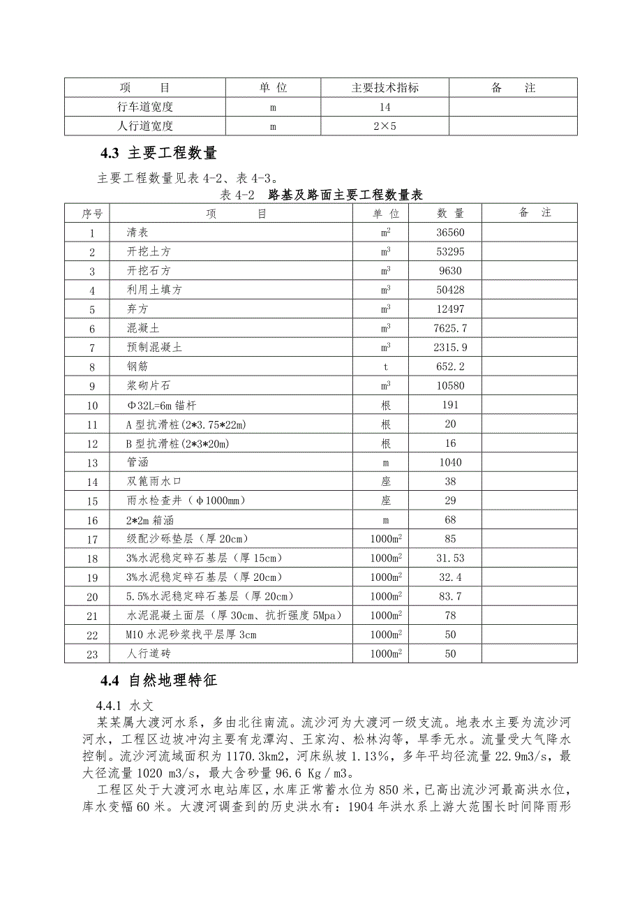 湖北某援建工程城市道路工程施工组织设计(混凝土路面).doc_第3页