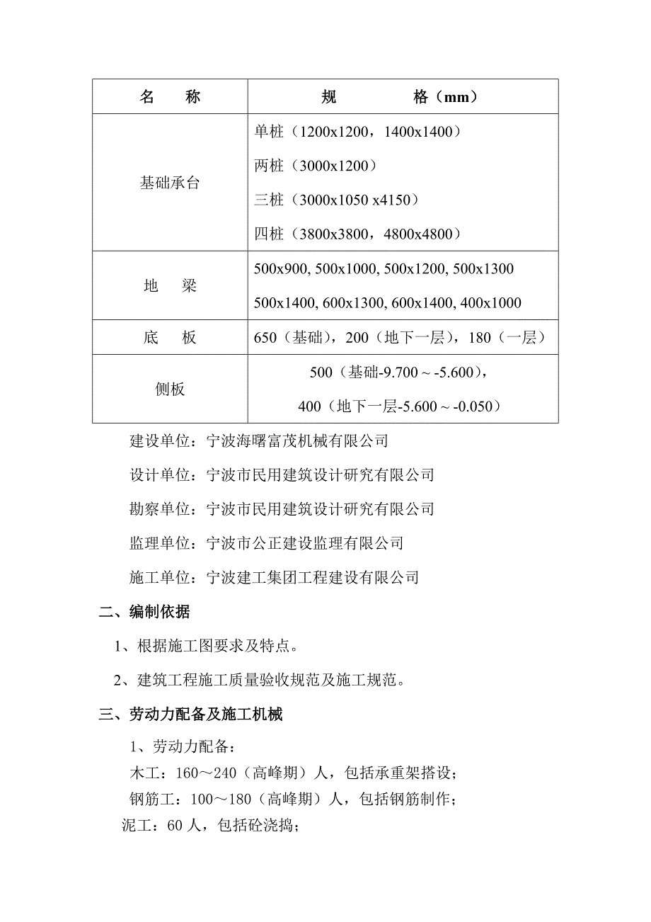 浙江某高层办公楼地下室施工组织设计(钻孔灌注桩、基坑土方开挖).doc_第3页