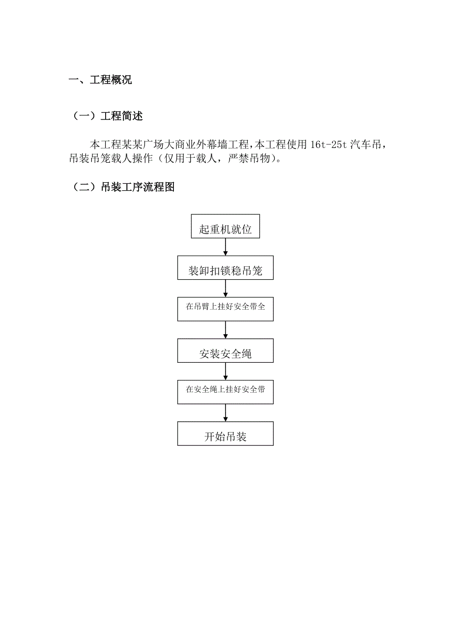 浙江某商业广场幕墙工程吊装施工方案.doc_第3页