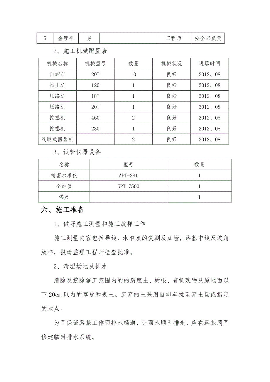 甘肃某二级公路改建工程填石路基试验段施工方案.doc_第3页