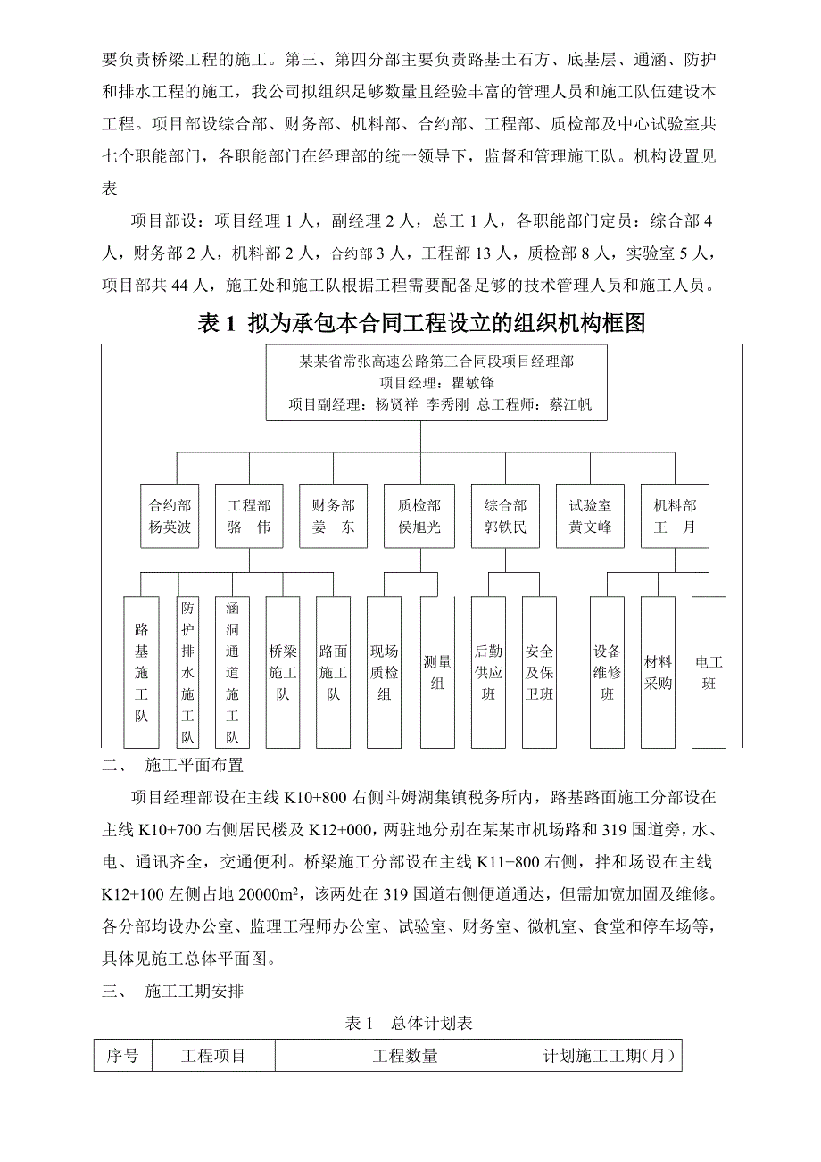 湖南省某标段高速公路施工组织设计.doc_第3页