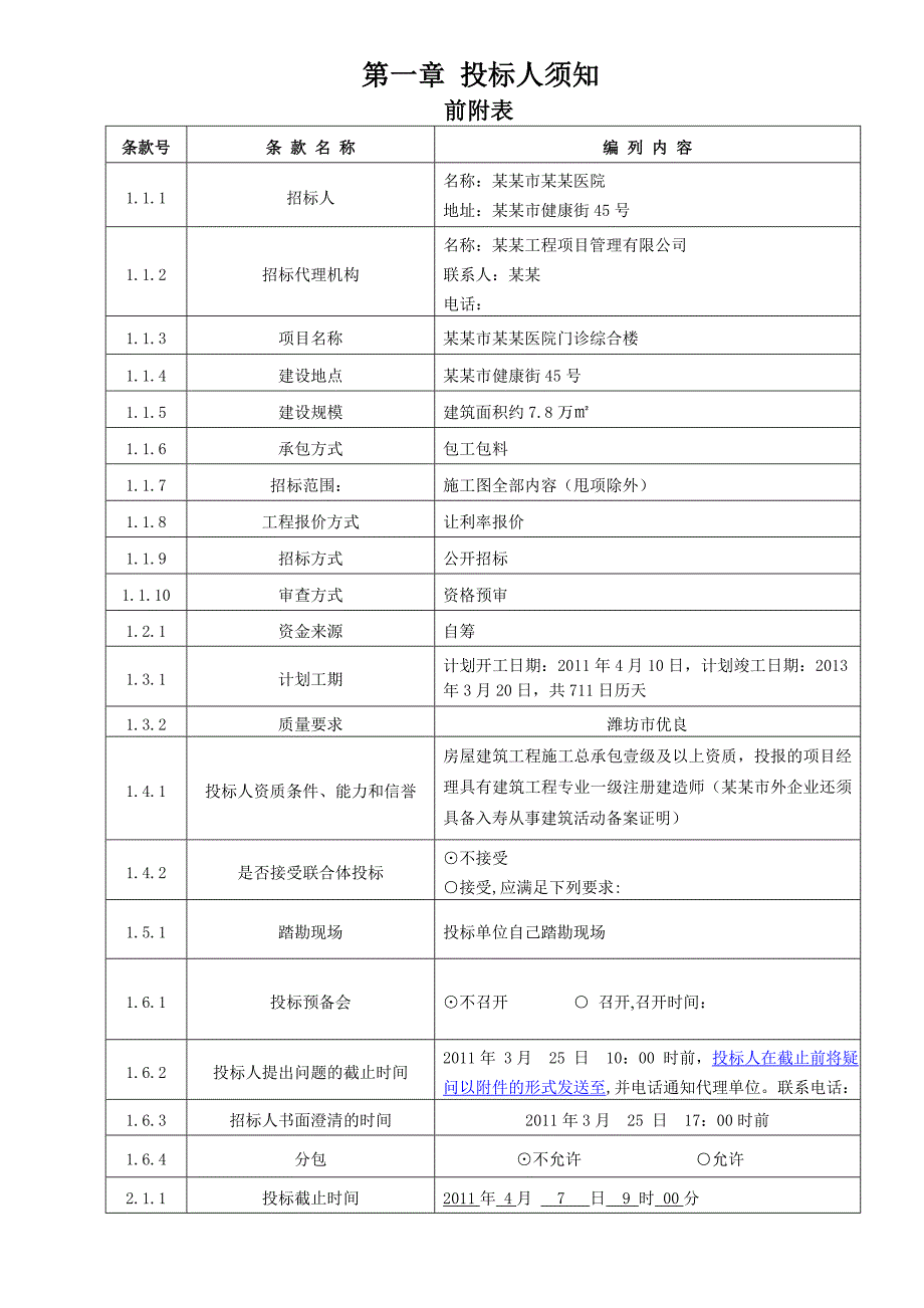 人民医院门诊综合楼施工招标文件.doc_第3页