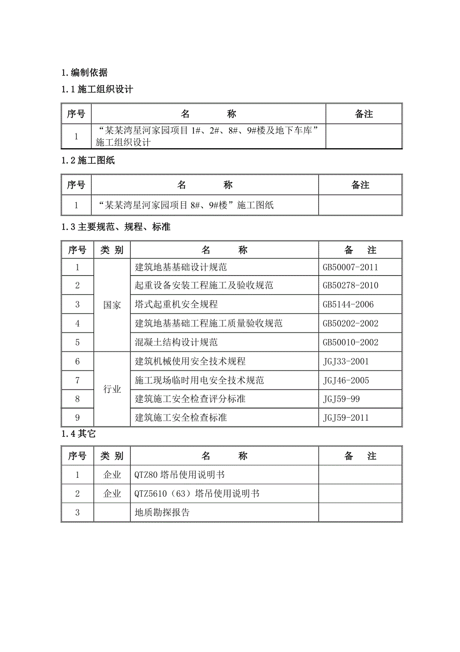 住宅楼塔吊施工方案#内蒙古#荷载计算书.doc_第3页