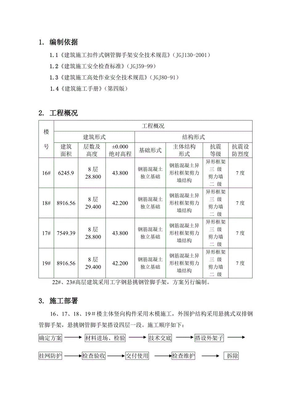 住宅楼脚手架施工方案#辽宁.doc_第2页