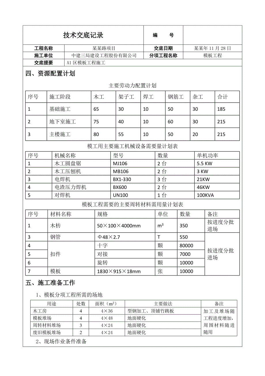 住宅楼模板施工技术交底1.doc_第2页