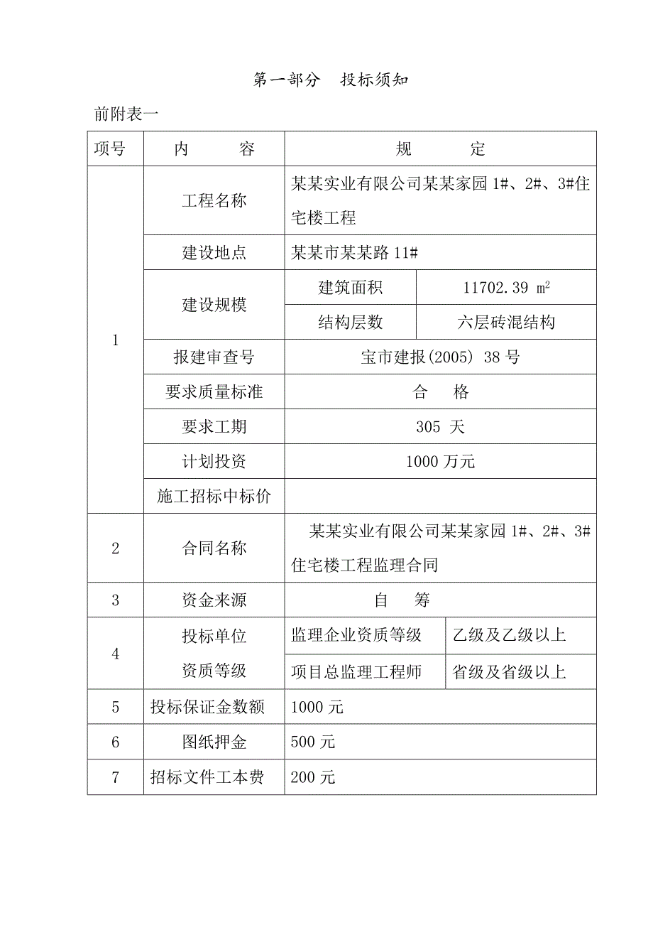 住宅楼工程施工监理招标文件.doc_第2页