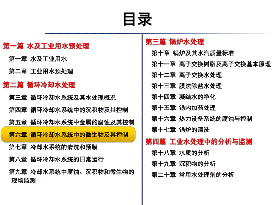 工业水处理技术第6章循环冷却水系统中的微生物及其控制.ppt_第2页