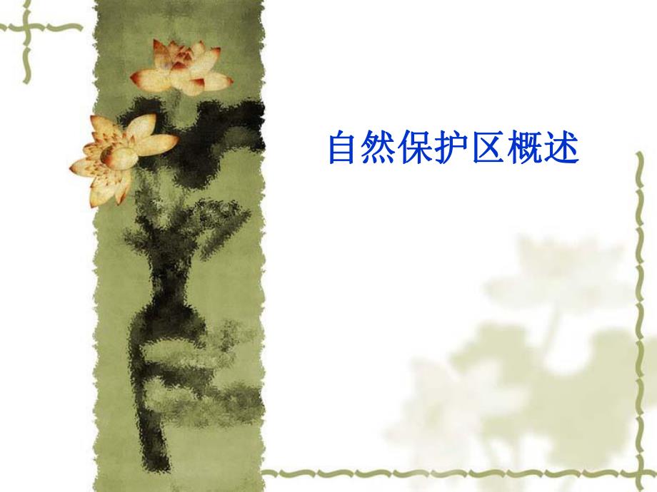 自然保护区概述.ppt_第1页