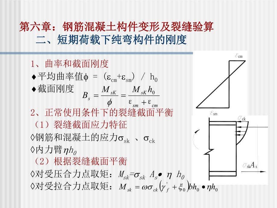 第六章钢筋混凝土构件变形及裂缝验算.ppt_第3页