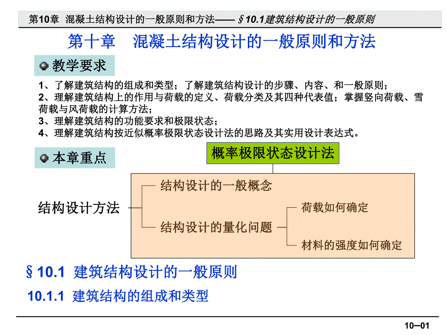 混凝土结构设计的一般原则和方法.ppt_第2页