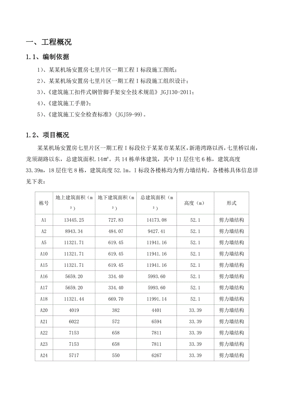 安置房片区一期工程标段卸料平台施工方案.doc_第2页