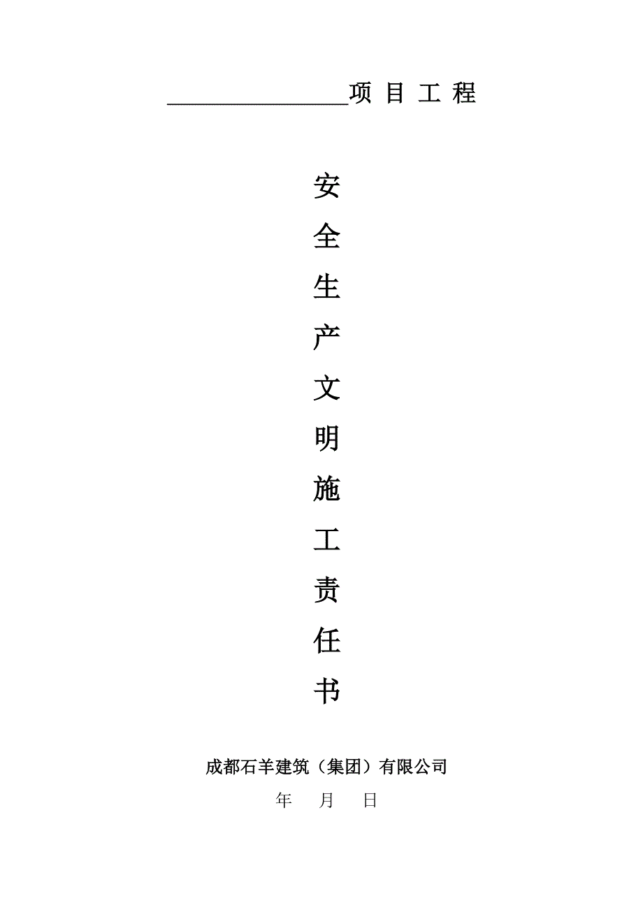 安全文明施工责任书(改).doc_第1页