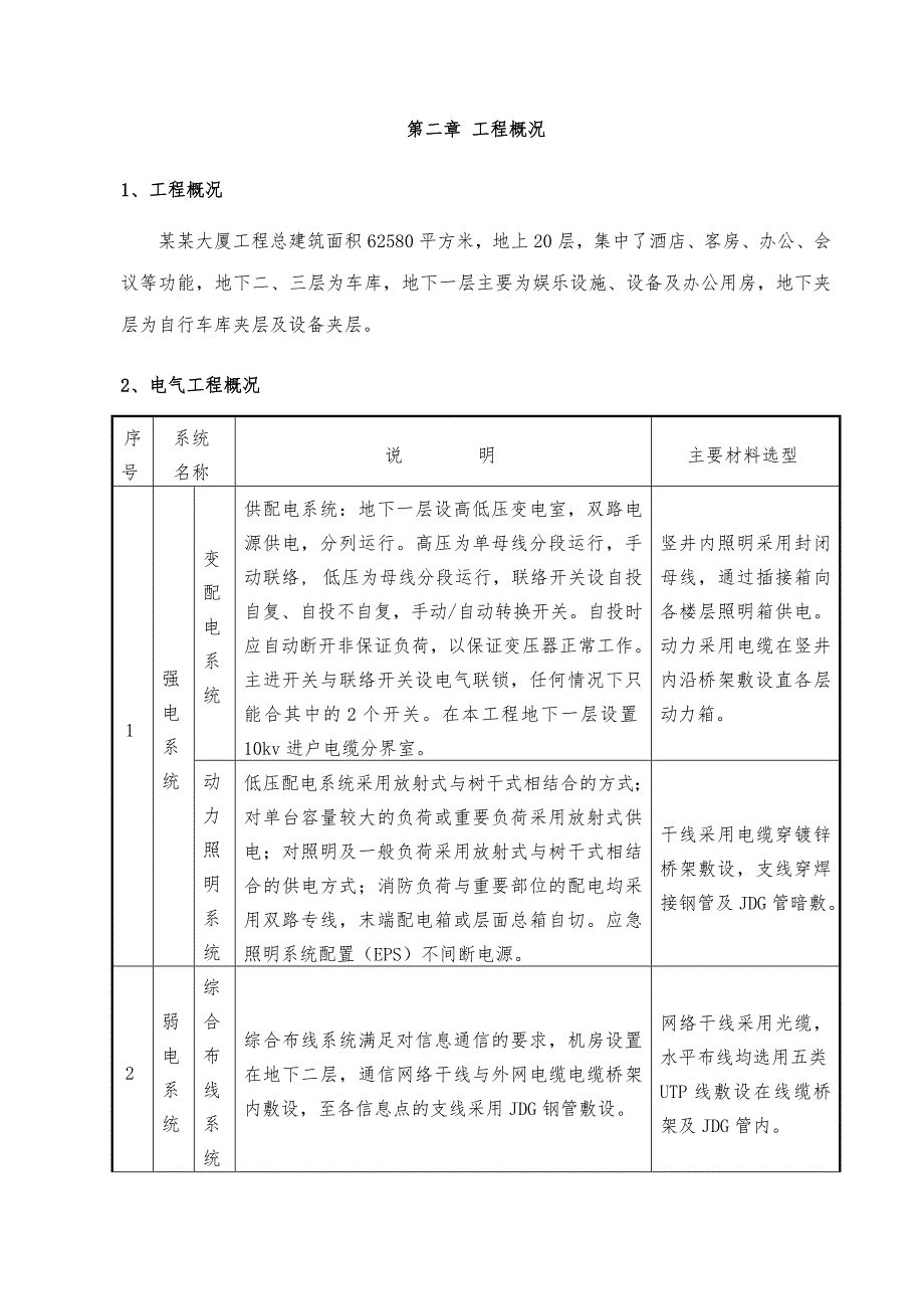 安德大厦电气专业施工方案.doc_第3页