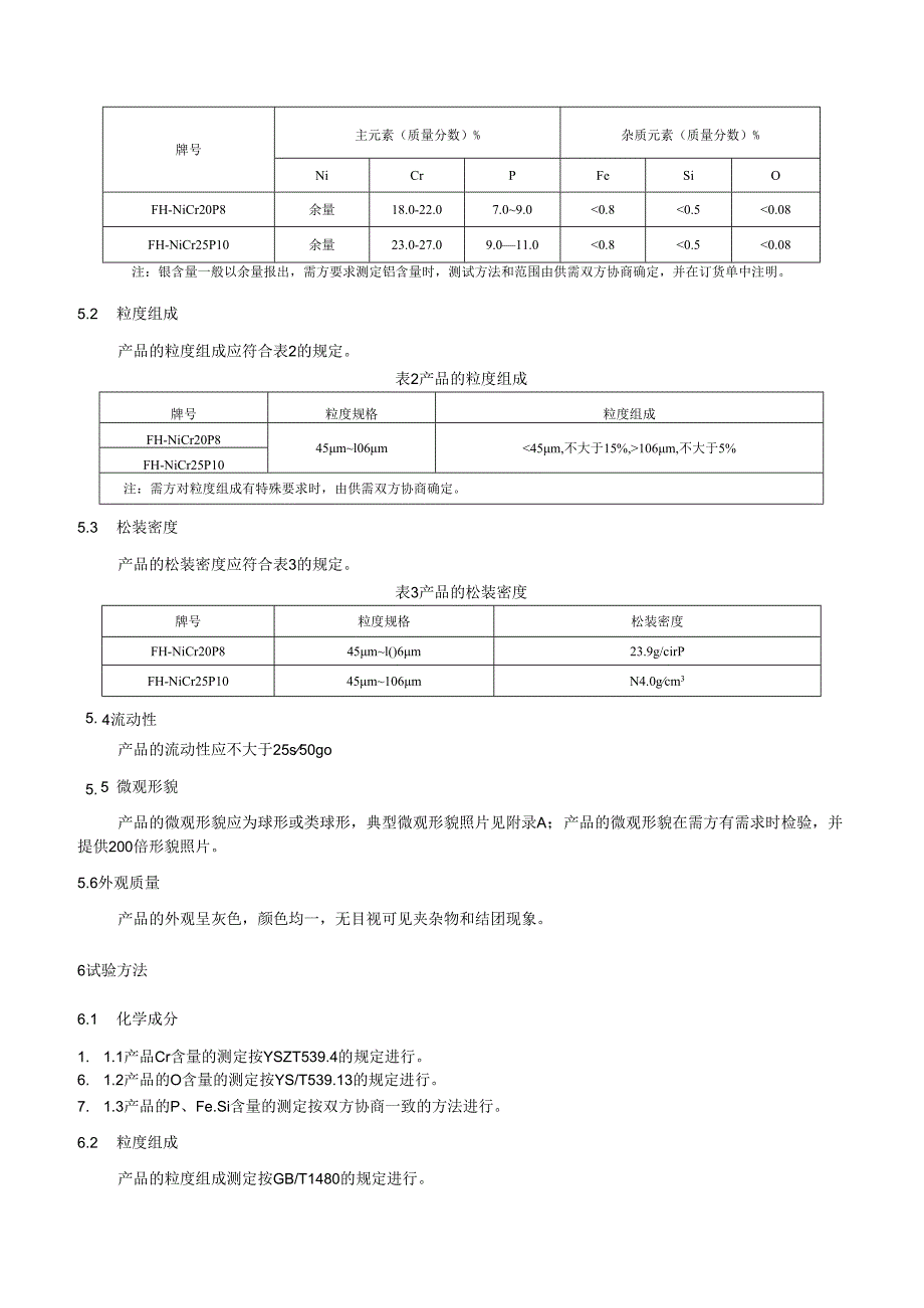 《热喷涂用镍铬磷合金粉末》.docx_第3页