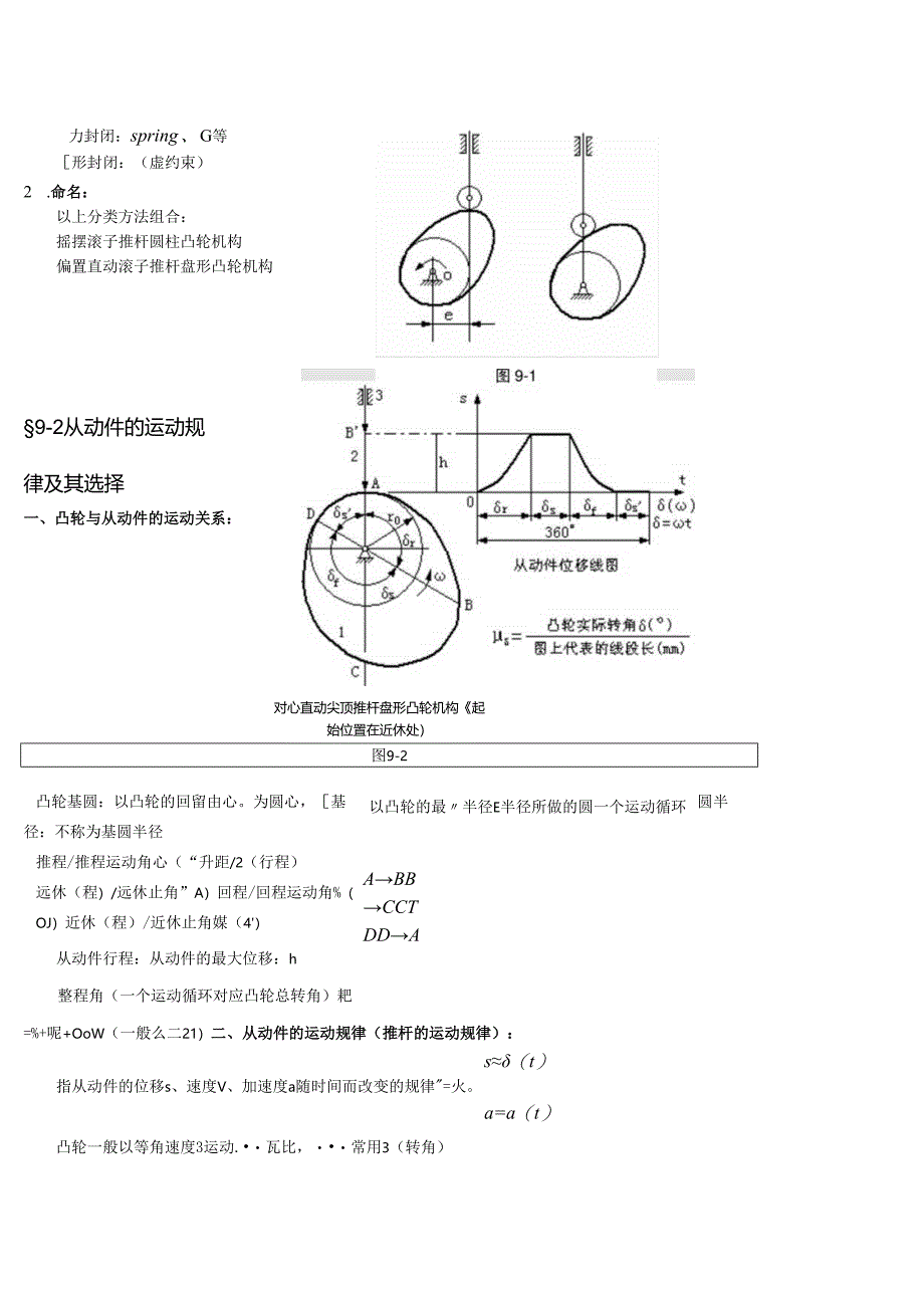 09第九章 凸轮机构及其设计.docx_第2页