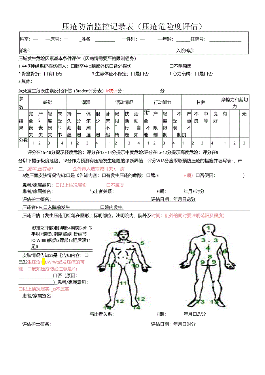 压疮防治监控记录表.docx_第1页