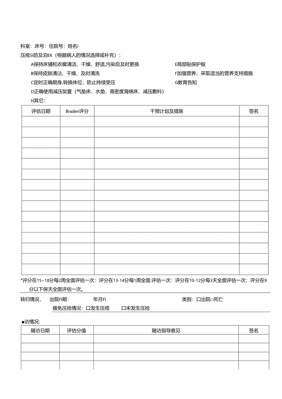 压疮防治监控记录表.docx_第2页