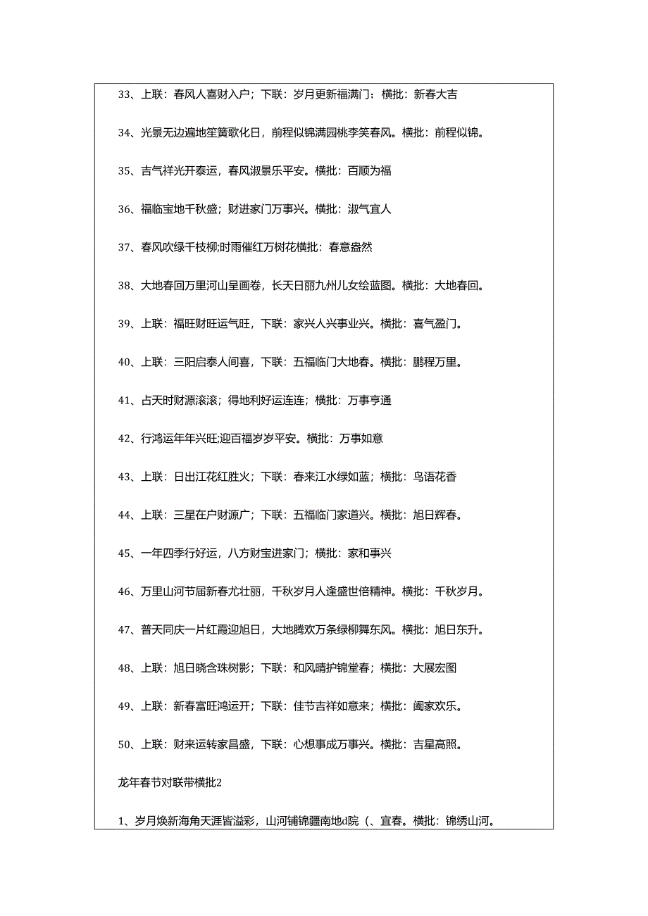 2024年龙年春节对联带横批.docx_第3页