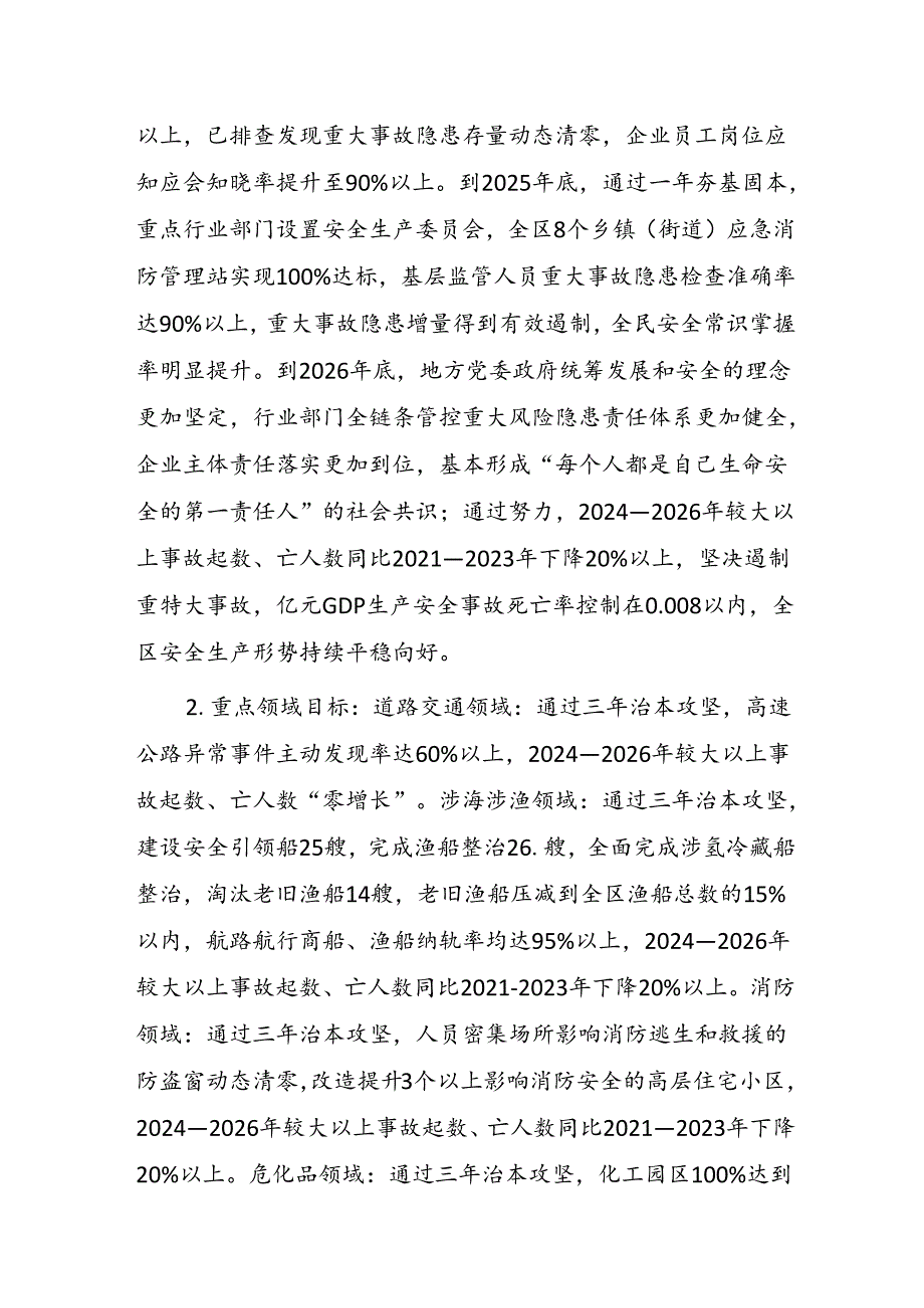 台州市椒江区安全生产治本攻坚三年行动实施方案（2024-2026年）.docx_第2页