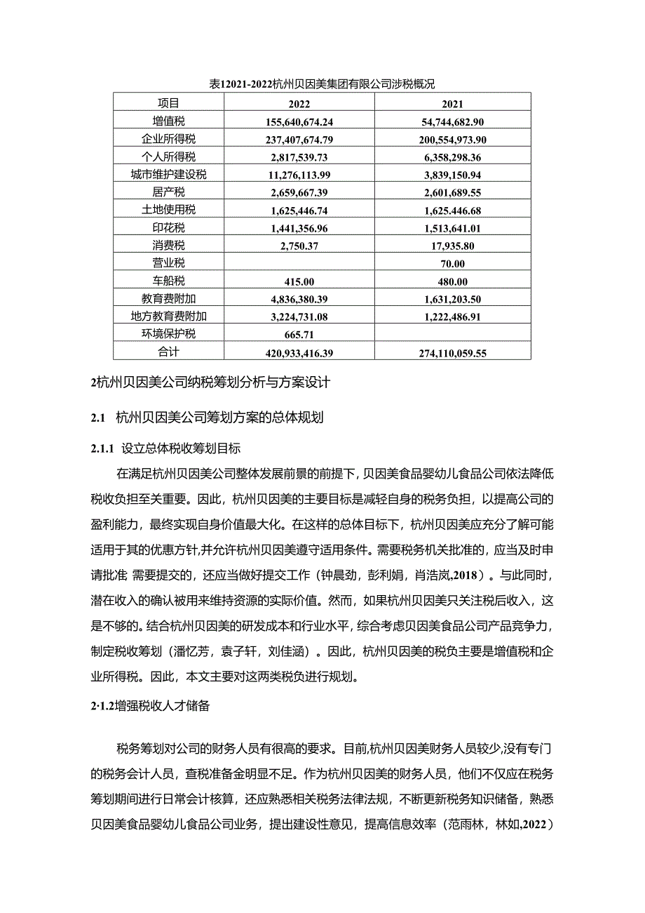 【《贝因美公司税收筹划方案的总体规划探究》4900字】.docx_第3页