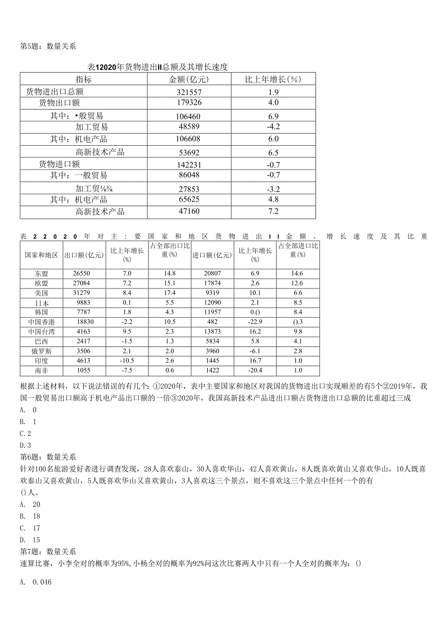 《行政职业能力测验》南昌市青云谱区2024年公务员考试最后冲刺试题含解析.docx_第2页