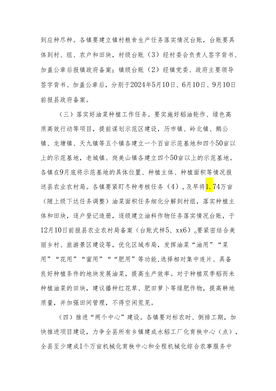 县2024年粮油生产工作实施方案.docx_第2页