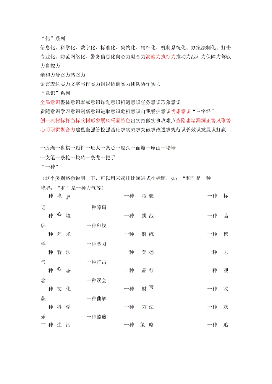 05公文写作中的词汇短语成语排比句集锦.docx_第2页