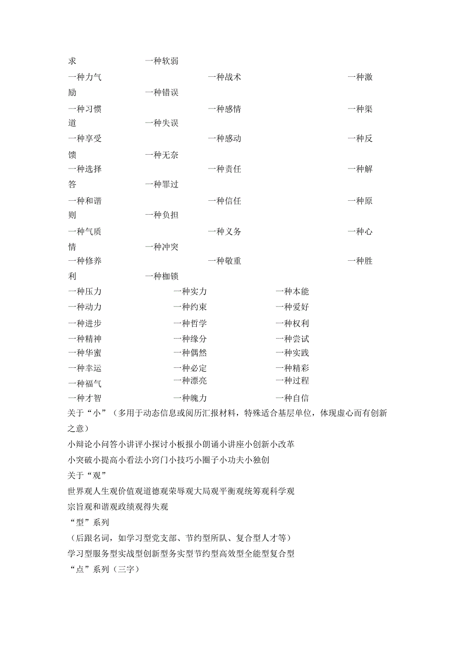 05公文写作中的词汇短语成语排比句集锦.docx_第3页