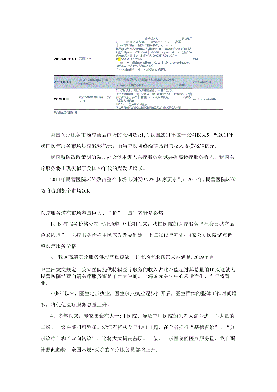 【大健康】【医疗】国内外医院经营模式深入研究.docx_第3页