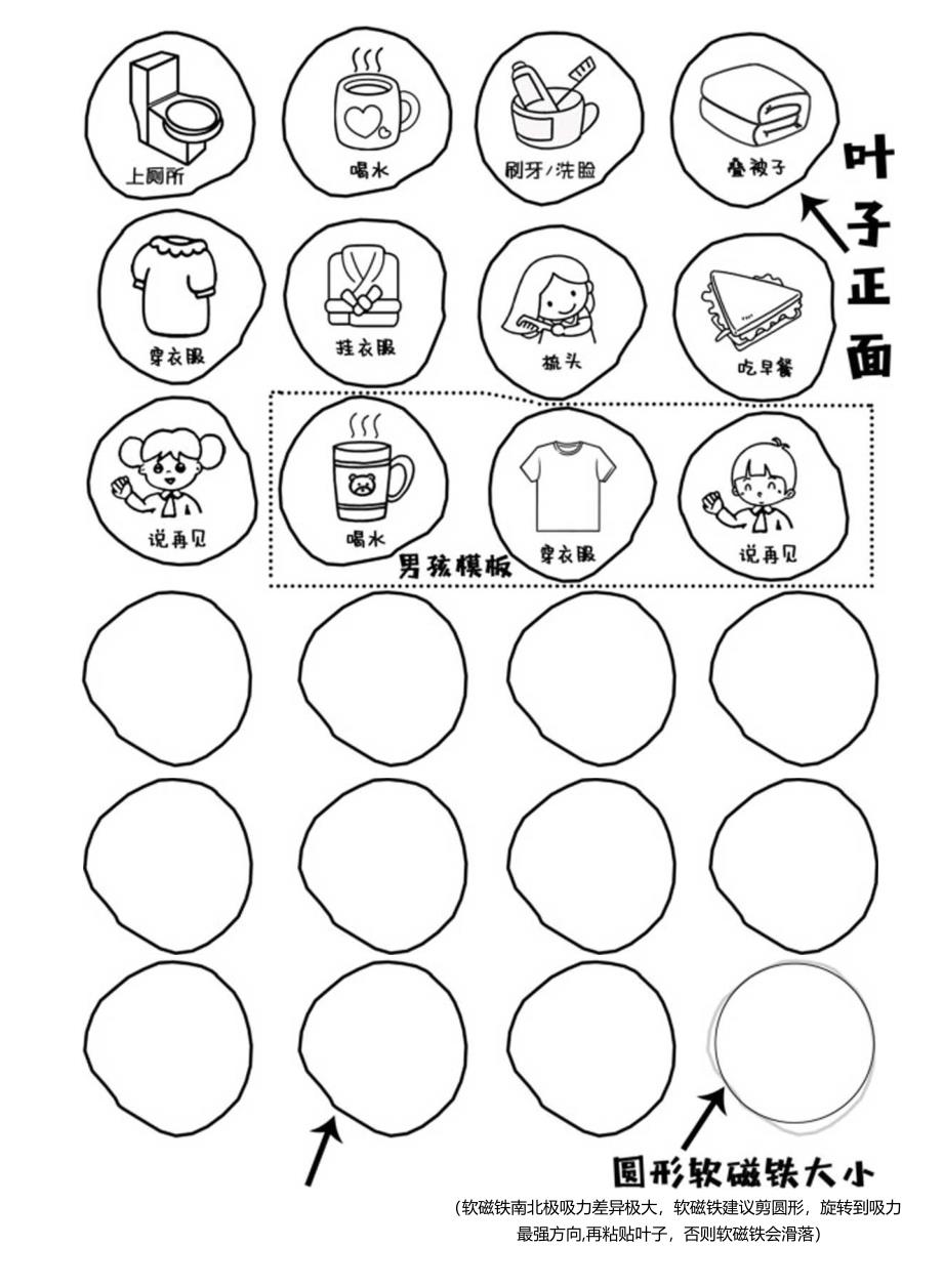 【儿童时间管理工具表格】晨起清单（合集）.docx_第3页